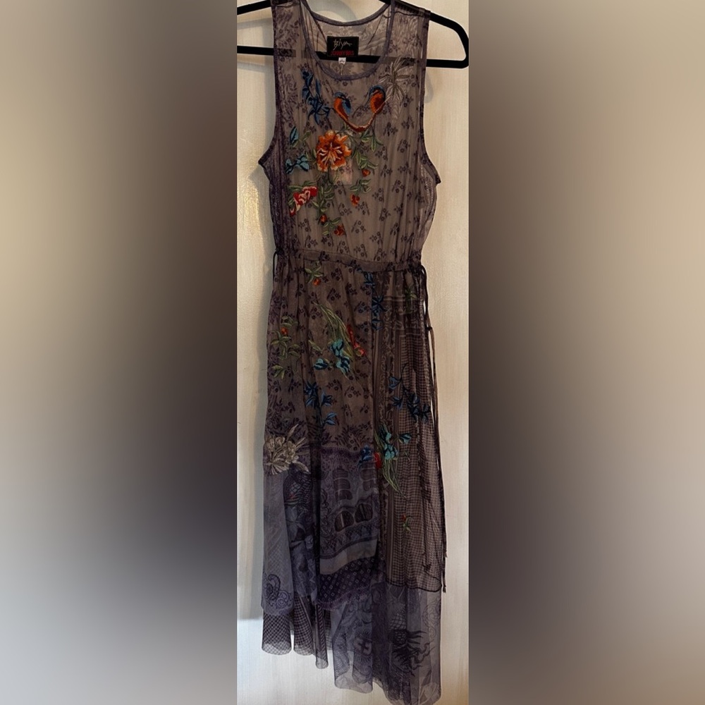Johnny Was Silvana Embroidered Dress